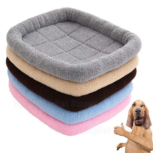 Fluffy Calming Hot Dog Bed