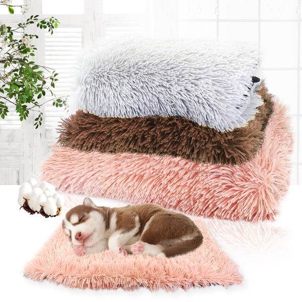 Winter oft Fleece Dog Mat Bed